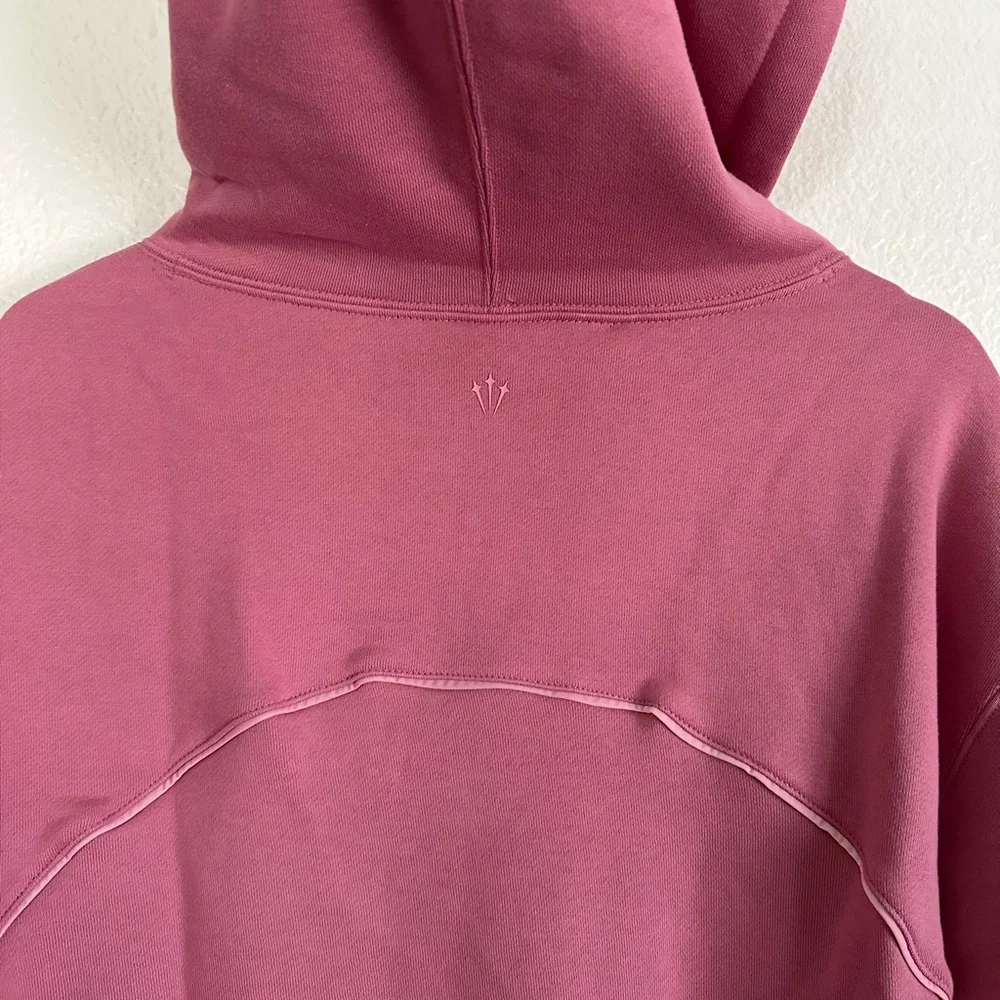 Nike NOCTA Berry Pink Fleece Hoodie OVO CLB Certified Lover Boy Men Size XL